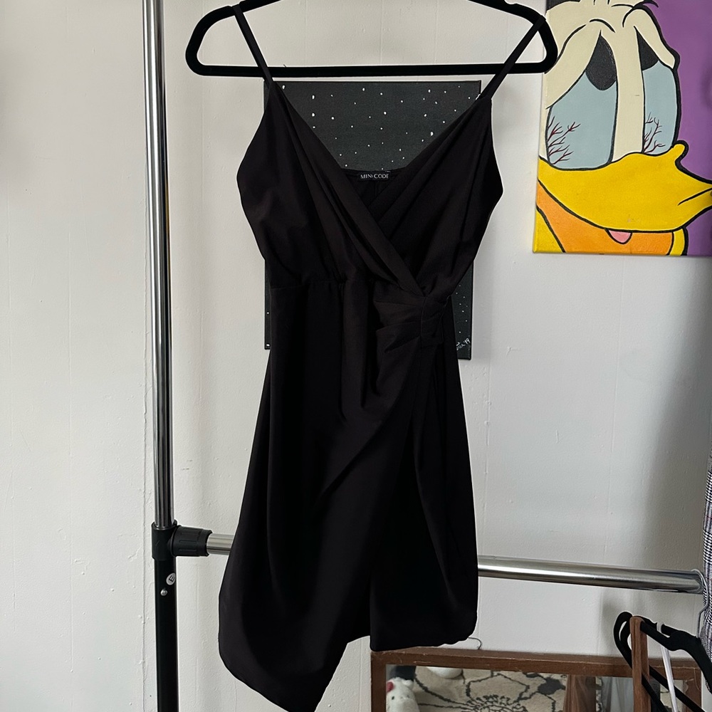 LAST CHANCE Black Mini Dress